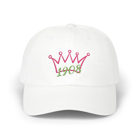 1 9 0 8 Crown Embroidered Hat/Cap | AKA Inspired