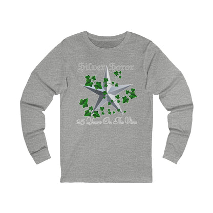 Silver Soror - 25 Years On the Vine Long-Sleeved T-Shirt | HBCU Sorority Inspired