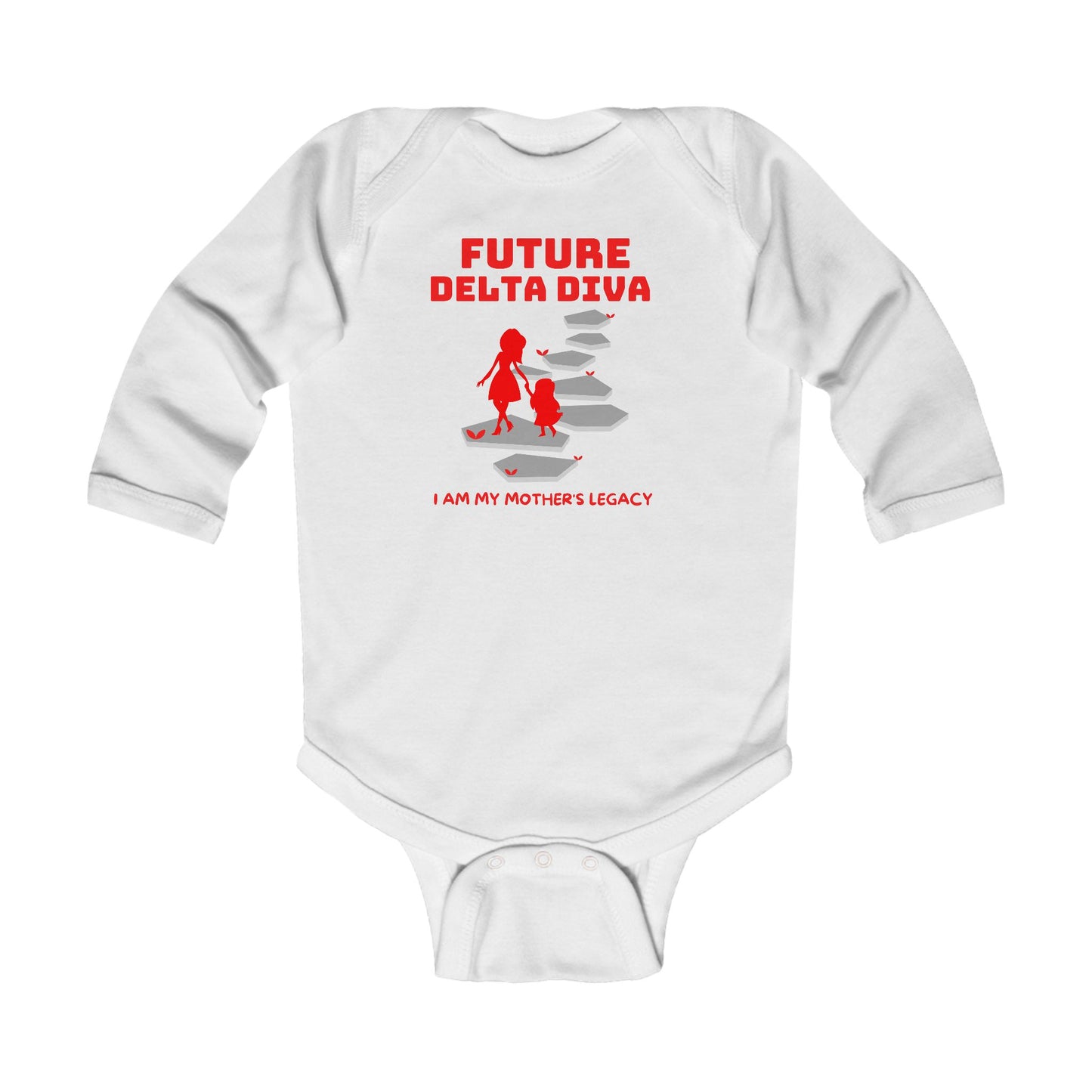 Future DST...I am My Mother's Legacy Youth T-Shirt | DST Inspired | HBCU | Crimson And Cream