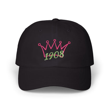 1 9 0 8 Crown Embroidered Hat/Cap | AKA Inspired