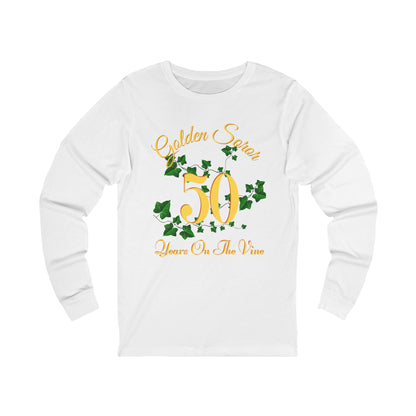 Golden Soror - 50 Years on The Vine Long Sleeve Tee | AKA Sorority Inspired | HBCU