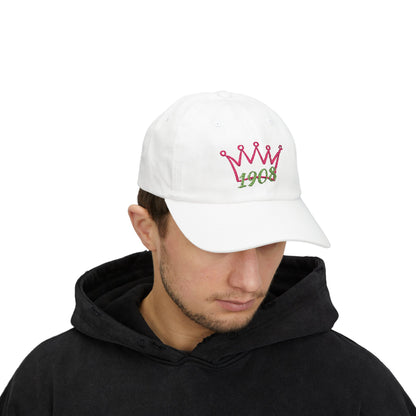 1 9 0 8 Crown Embroidered Hat/Cap | AKA Inspired