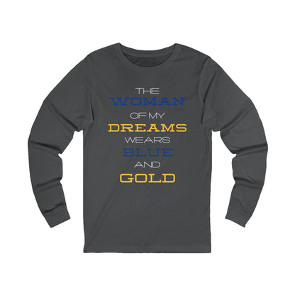 The Woman of My Dreams Wears Blue & Gold T-Shirt | Sigma Gamma Rho Inspired