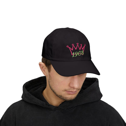 1 9 0 8 Crown Embroidered Hat/Cap | AKA Inspired